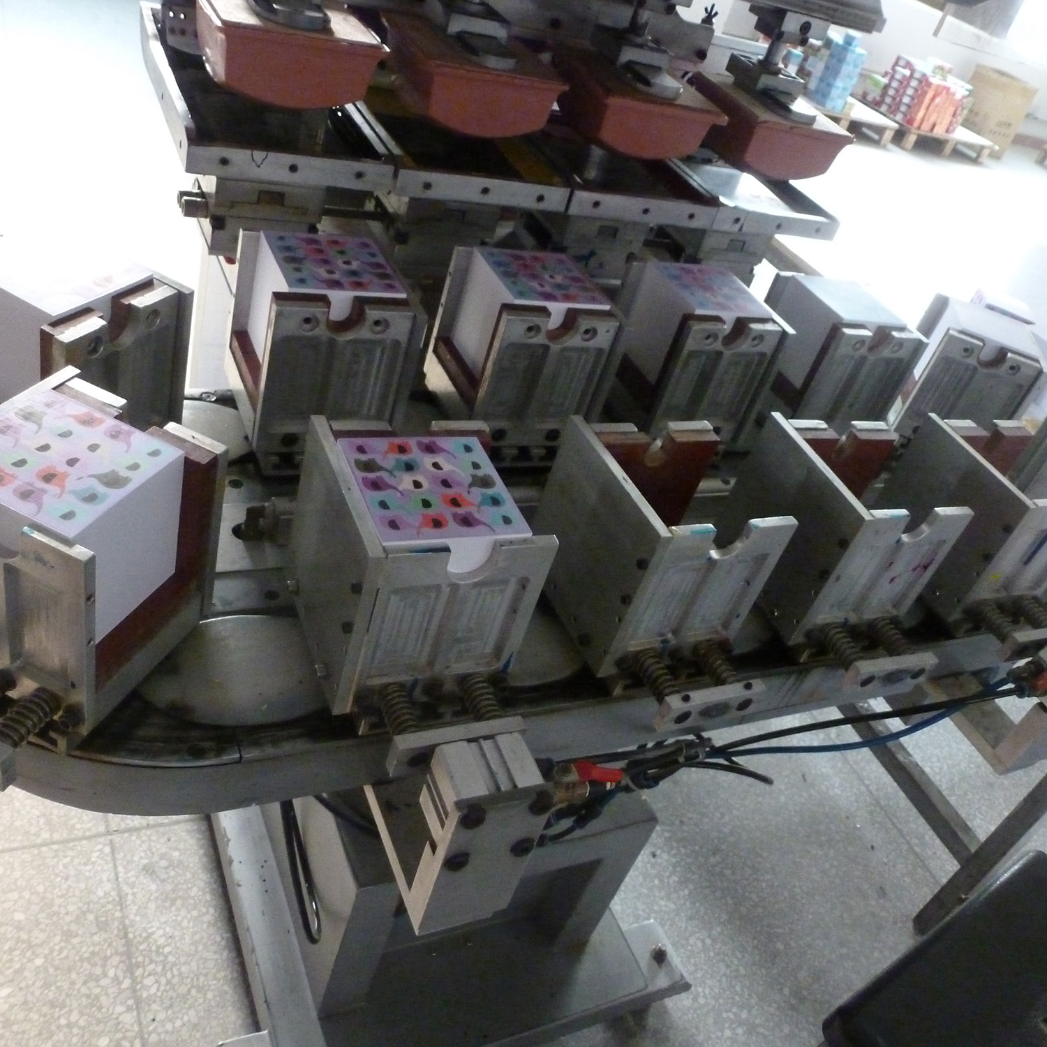 四色玩具印刷机